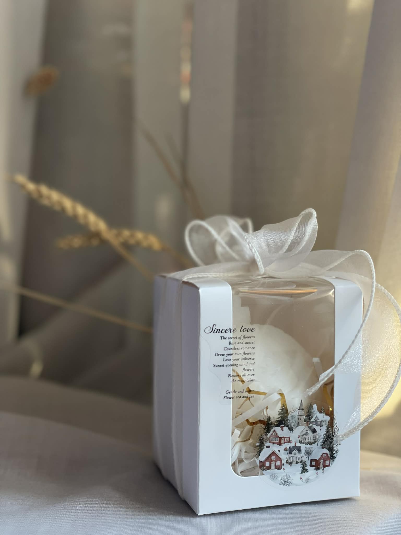 Julkula Släden - Stearinljus