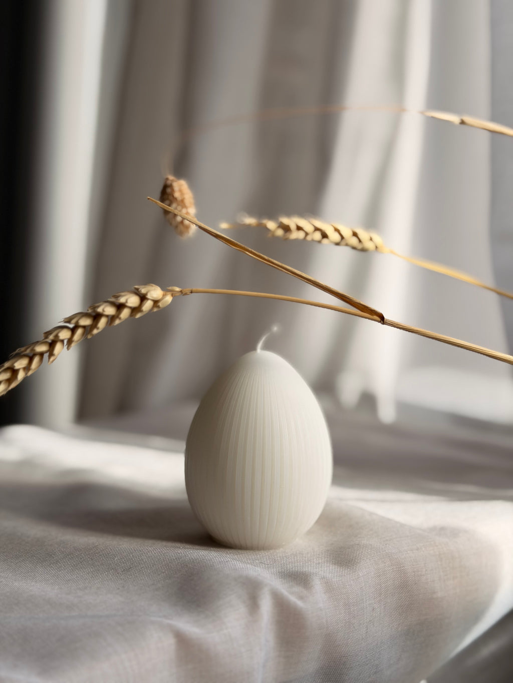 Striped Easter Egg