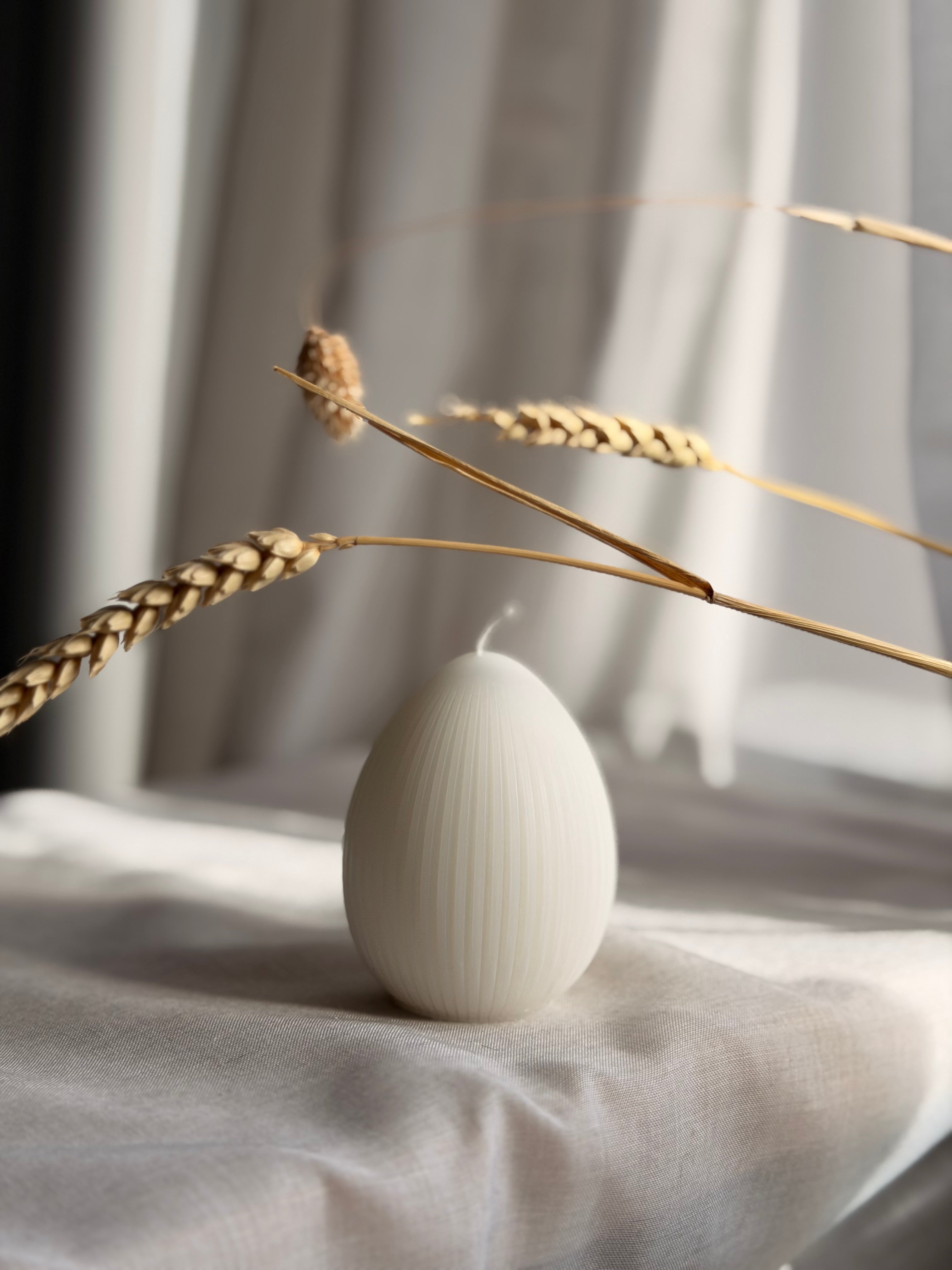 Striped Easter Egg