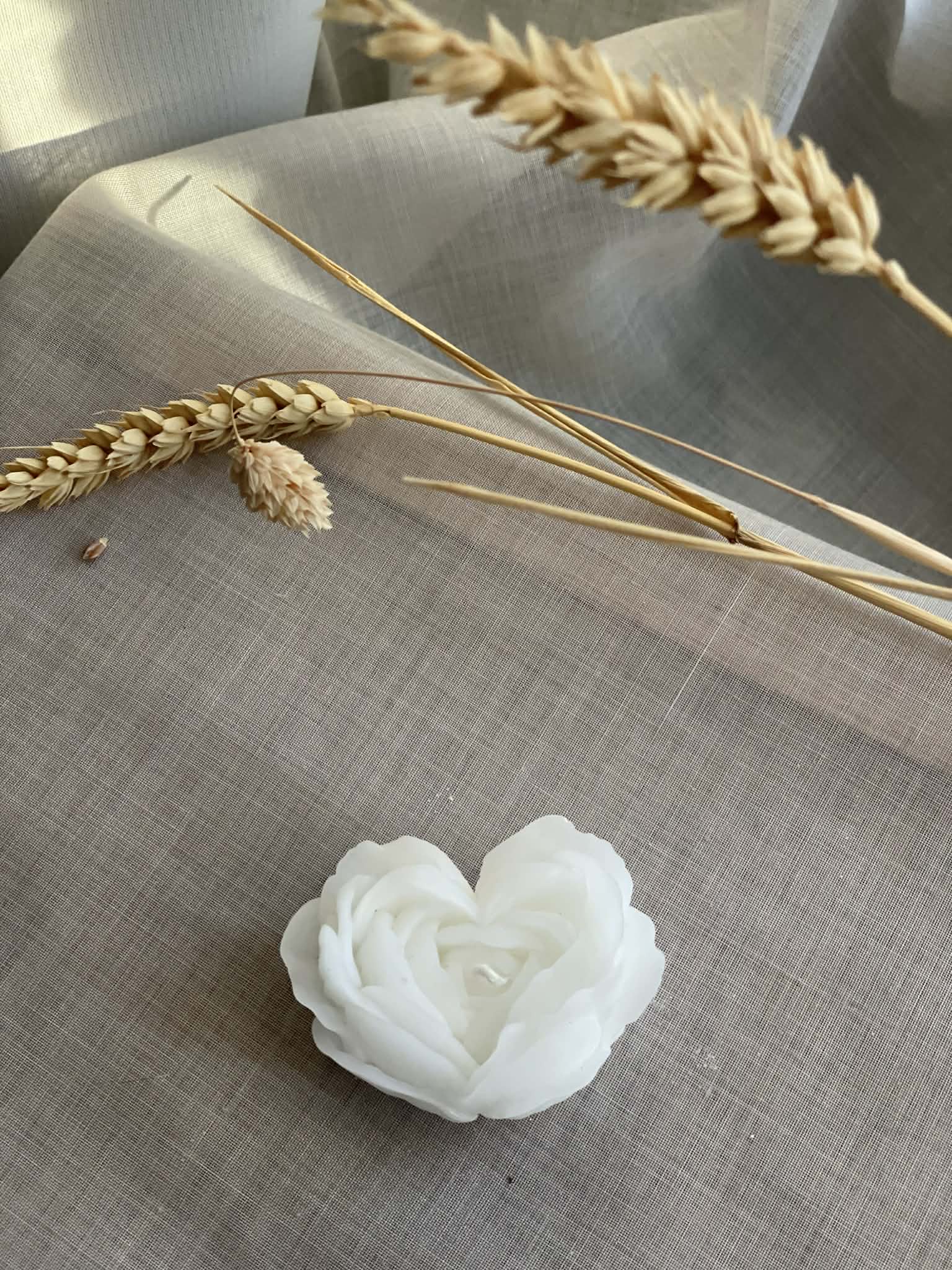 Hjärteblom - Stearinljus