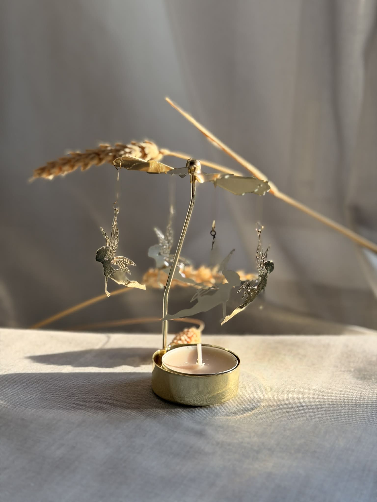 Angel Chime/änglaspel - Golden Fairy