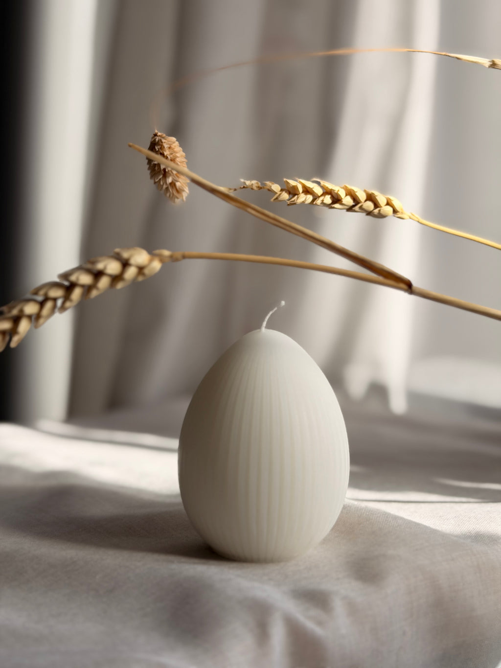 Striped Easter Egg