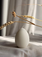 Striped Easter Egg