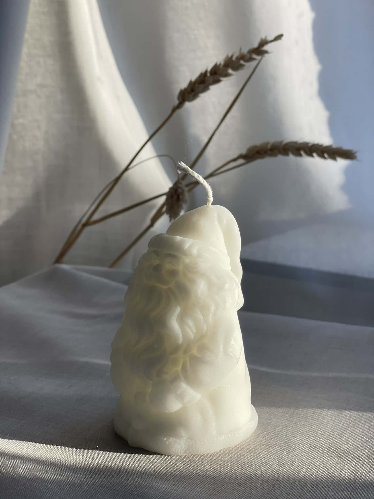 Skäggtomte - Stearinljus