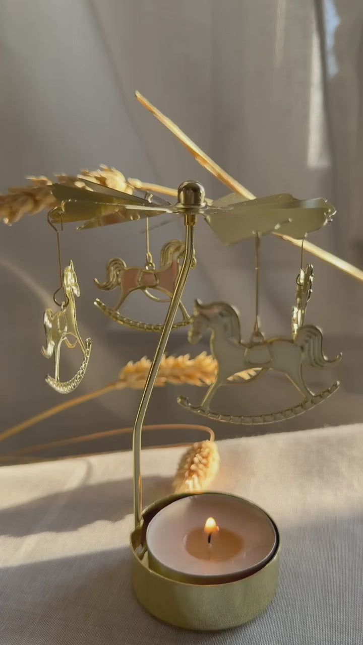 Angel Chime/Änglaspel - Carousel Horse